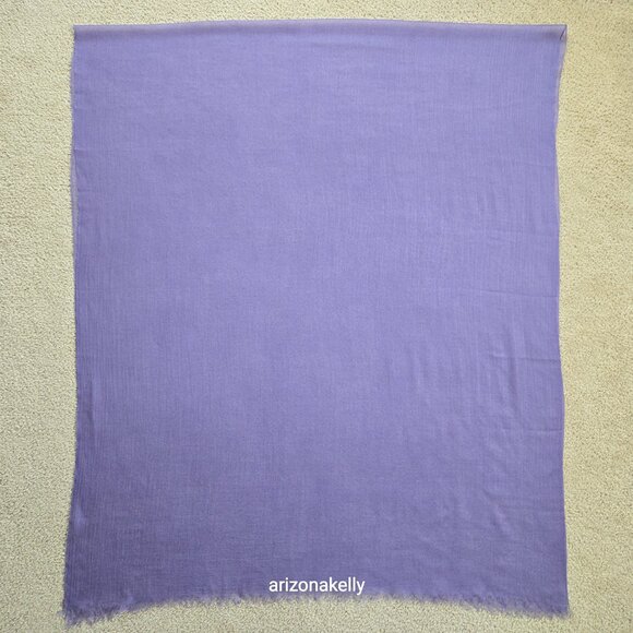Ovcio Featherlight Lavender Cashmere Scarf - Picture 10 of 14